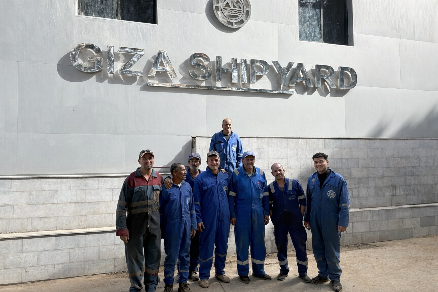 Giza Shipyard marine team Egypt